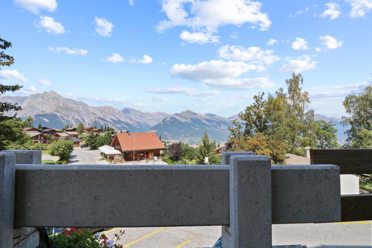 Superbe Appartement Avec Piscine Nendaz Bagian luar foto